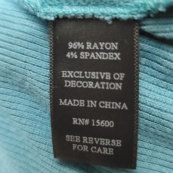 Artesia Peplum Long Sleeve Tassel Knit Lace Embroidered Boho Peasant M Aztec Y2K - Picture 9 of 10